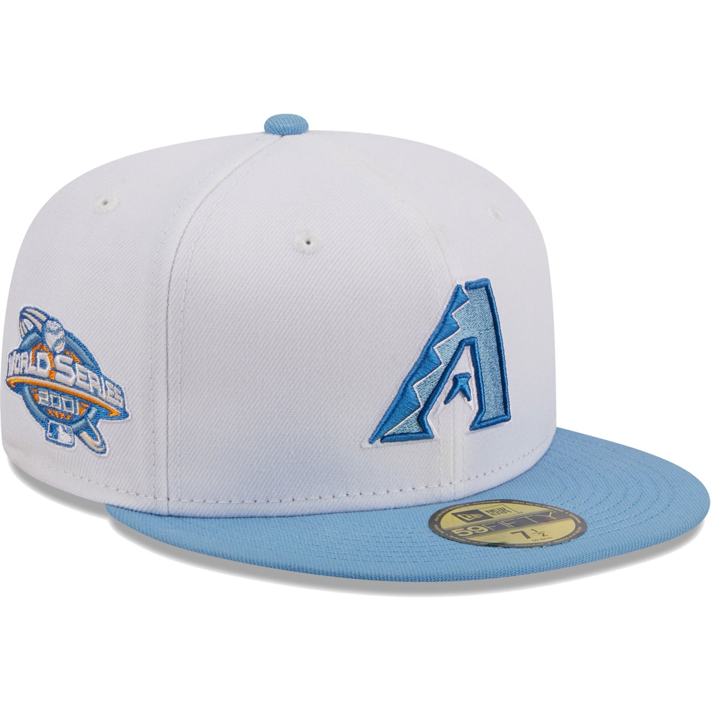 Arizona Diamondbacks New Era Sky 59FIFTY Fitted Hat - White
