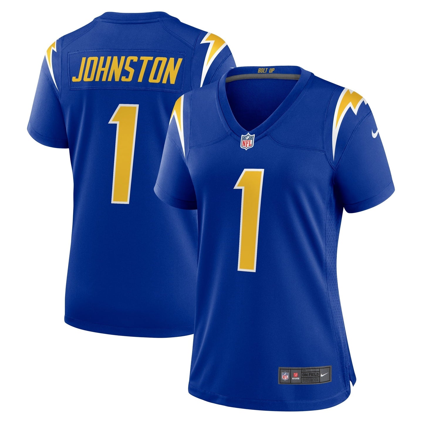 Women's Nike Quentin Johnston Royal Los Angeles Chargers Alternate Game Jersey