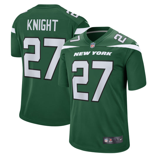 Zonovan Knight New York Jets Nike Women's Game Player Jersey - Gotham Green