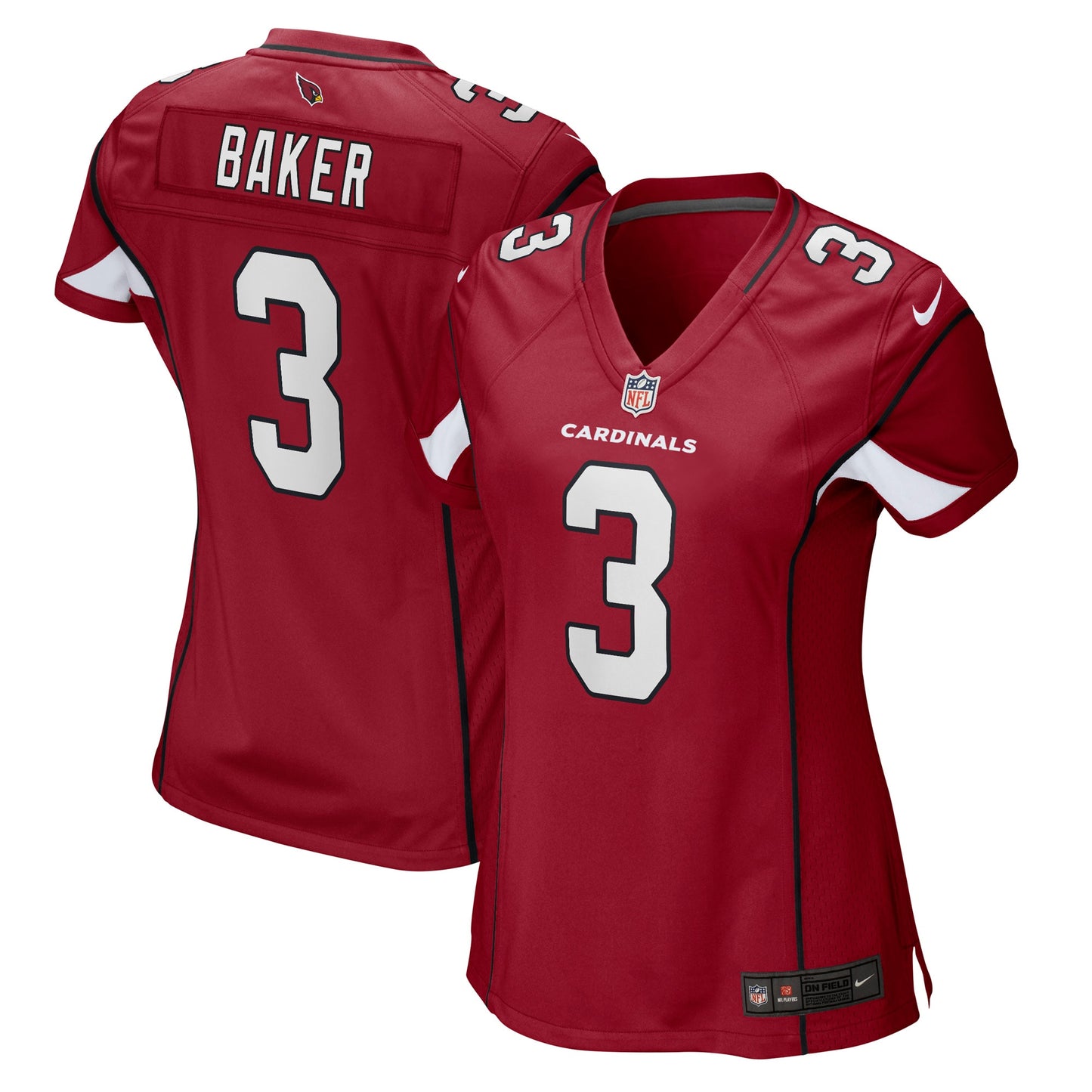 Budda Baker Arizona Cardinals Nike Women's Game Jersey - Cardinal