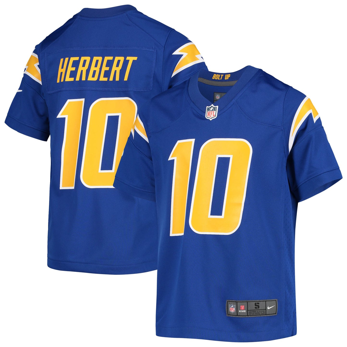 Justin Herbert Los Angeles Chargers Nike Youth Game Jersey - Royal