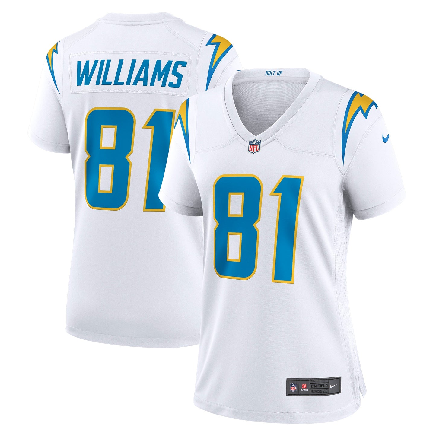 Mike Williams Los Angeles Chargers Nike Women's Game Jersey - White