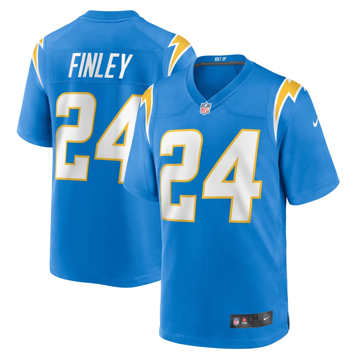 AJ Finley Los Angeles Chargers Nike Team Game Jersey - Powder Blue