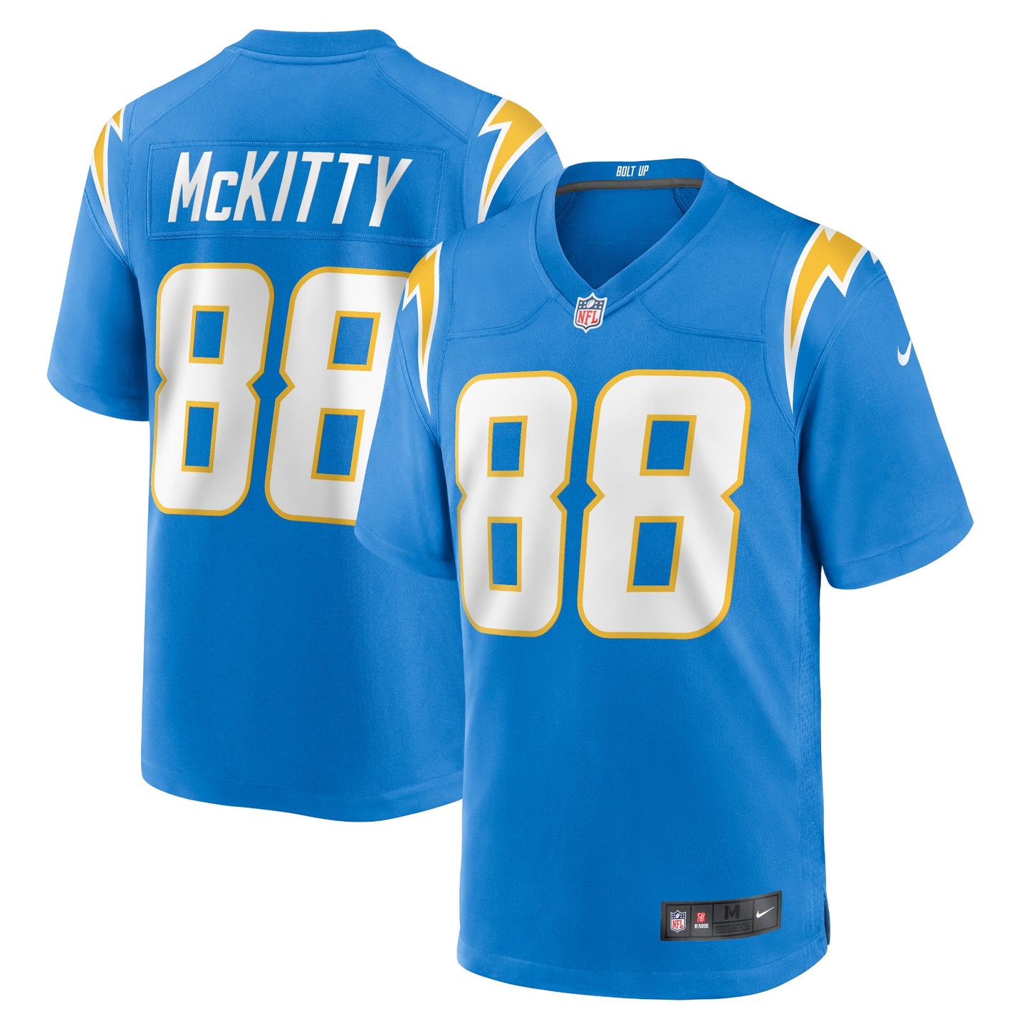 Tre McKitty Los Angeles Chargers Nike Game Jersey - Powder Blue